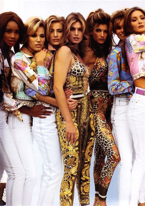 versace top models 90